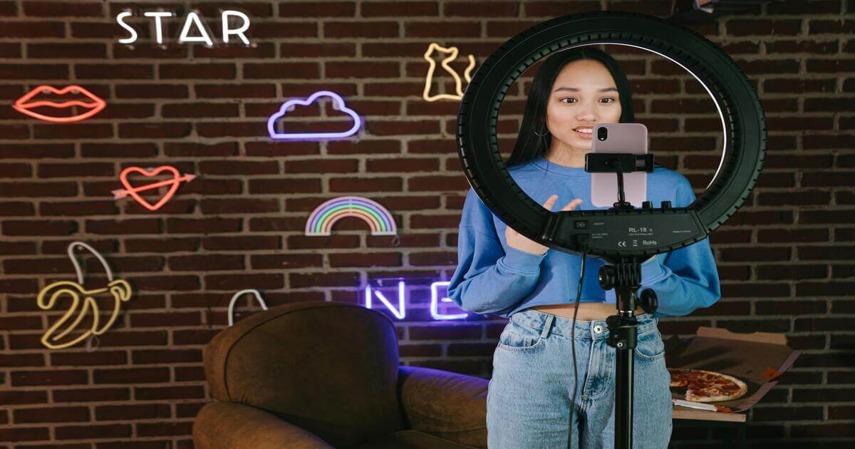 Sorteio acontecendo em uma live